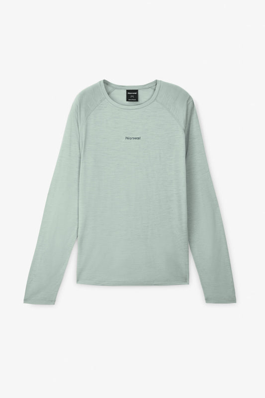 NNormal Merino Long Sleeve 02 Green by Nnormal