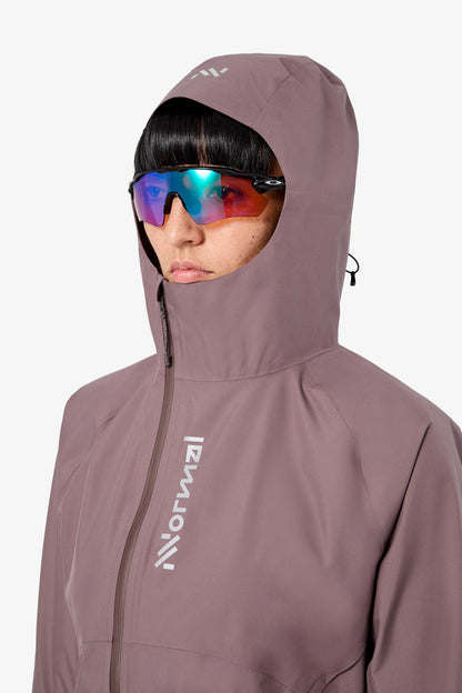 NNormal Trail Rain Jacket 02 W Purple  by Nnormal