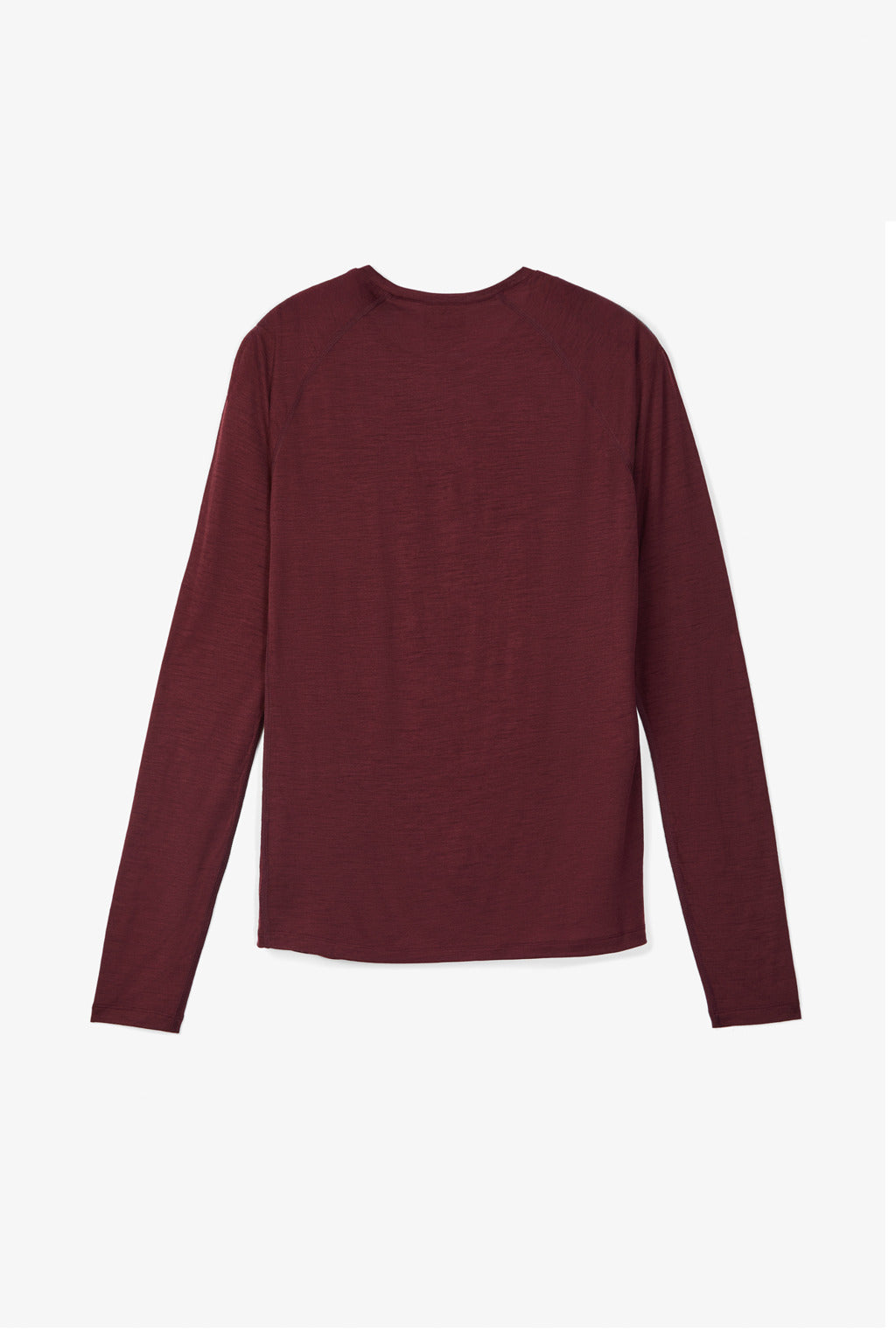 NNormal Merino Long Sleeve 02 W Burgundy  by Nnormal