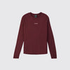 Merino Long Sleeve 02 W Burgundy