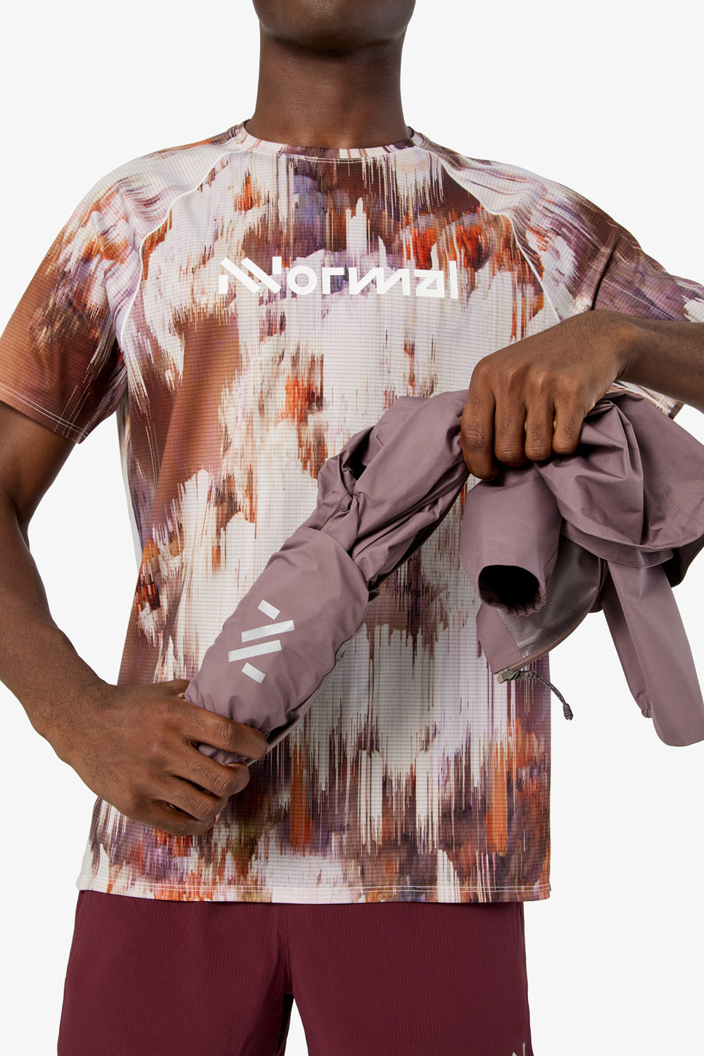 NNormal Trail Rain Jacket 02 Purple  by Nnormal