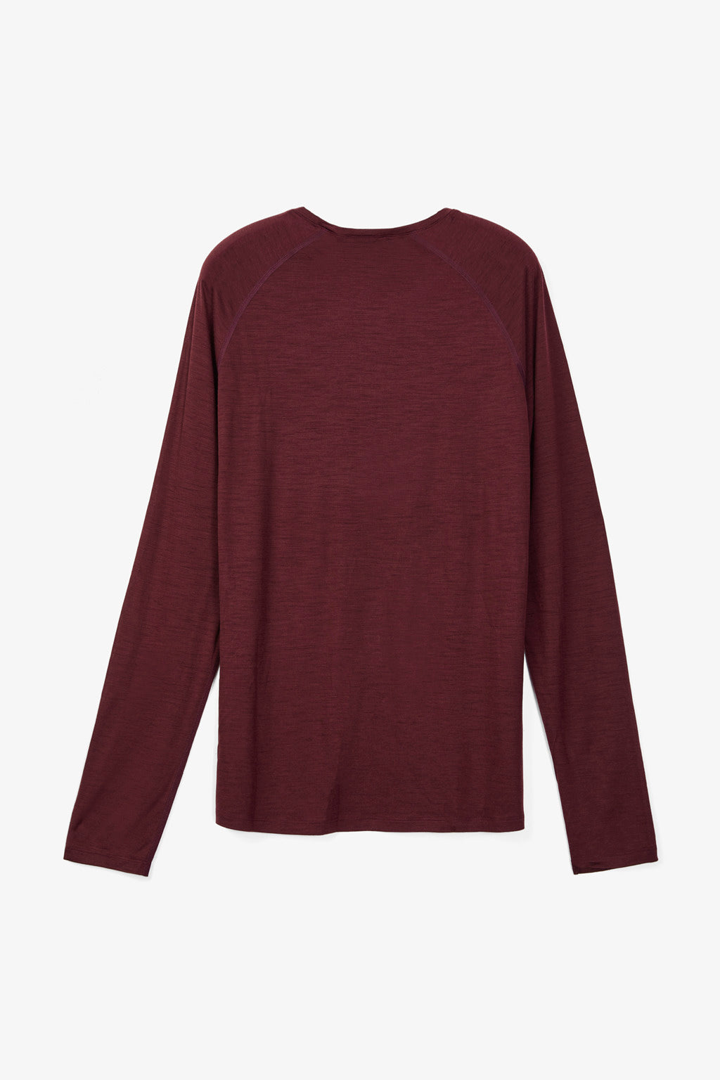 NNormal Merino Long Sleeve 02 Burgundy  by Nnormal