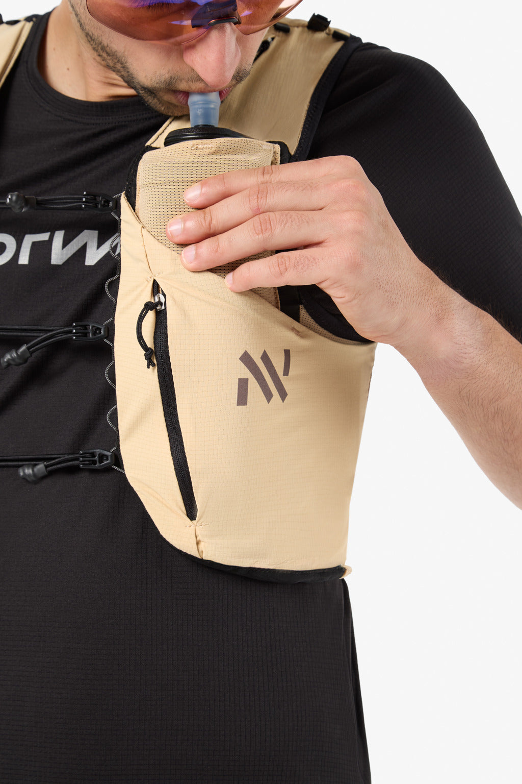 NNormal Modular Trail Vest Beige  by Nnormal