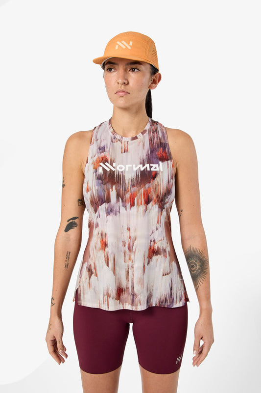 NNormal Race Tank 02 W Fade Print  by Nnormal