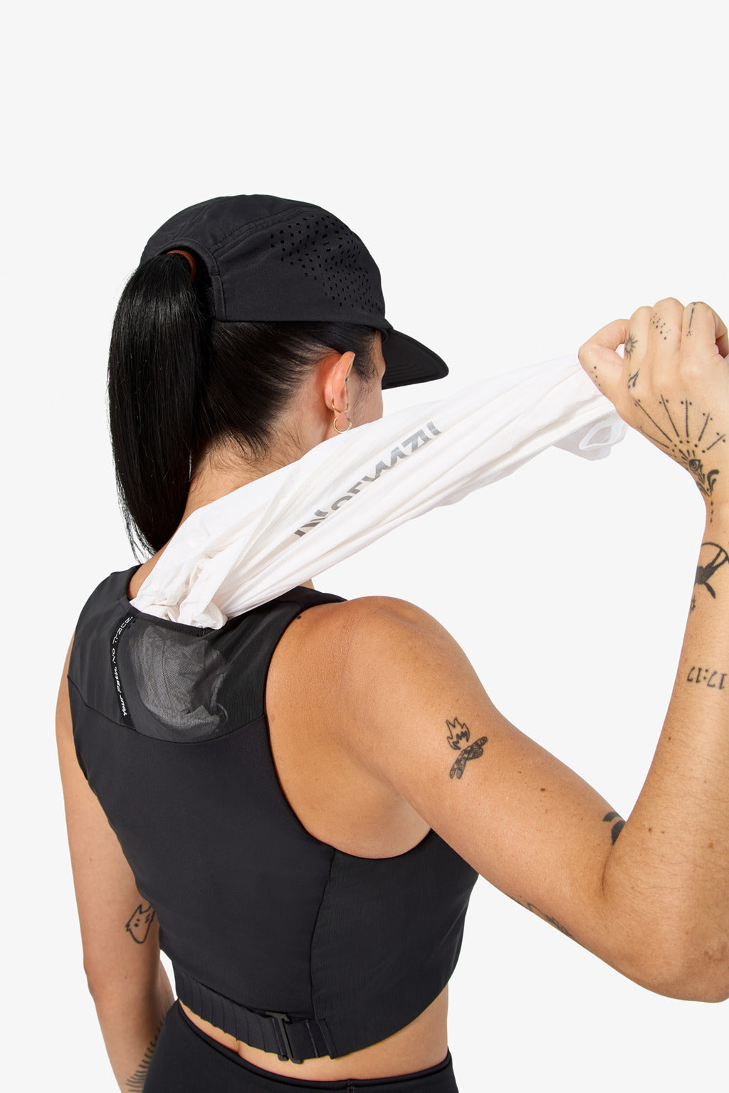 NNormal Trail Crop Top 02 W Black  by Nnormal