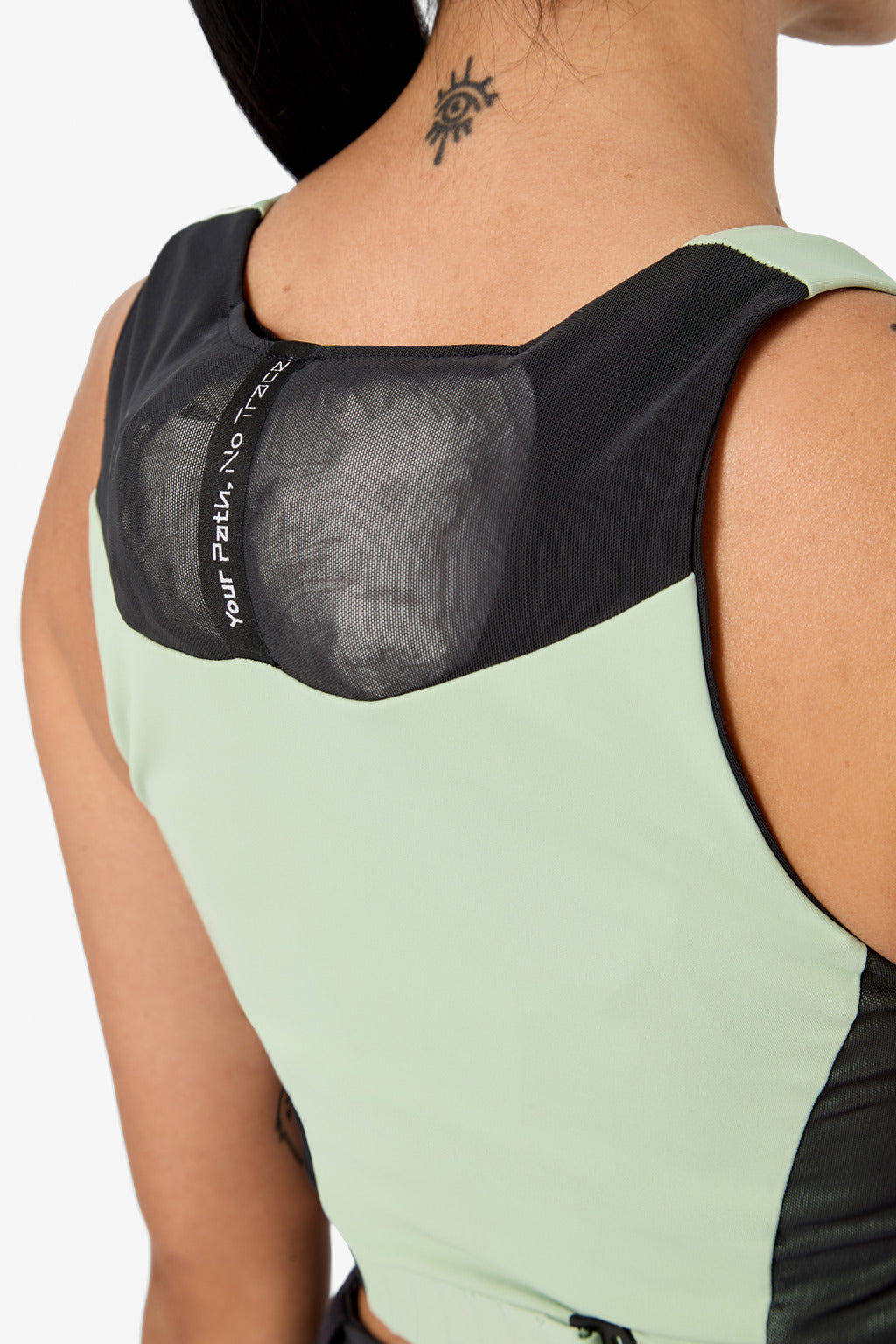 NNormal Trail Crop Top 02 W Green  by Nnormal