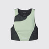 Trail Crop Top 02 W Green
