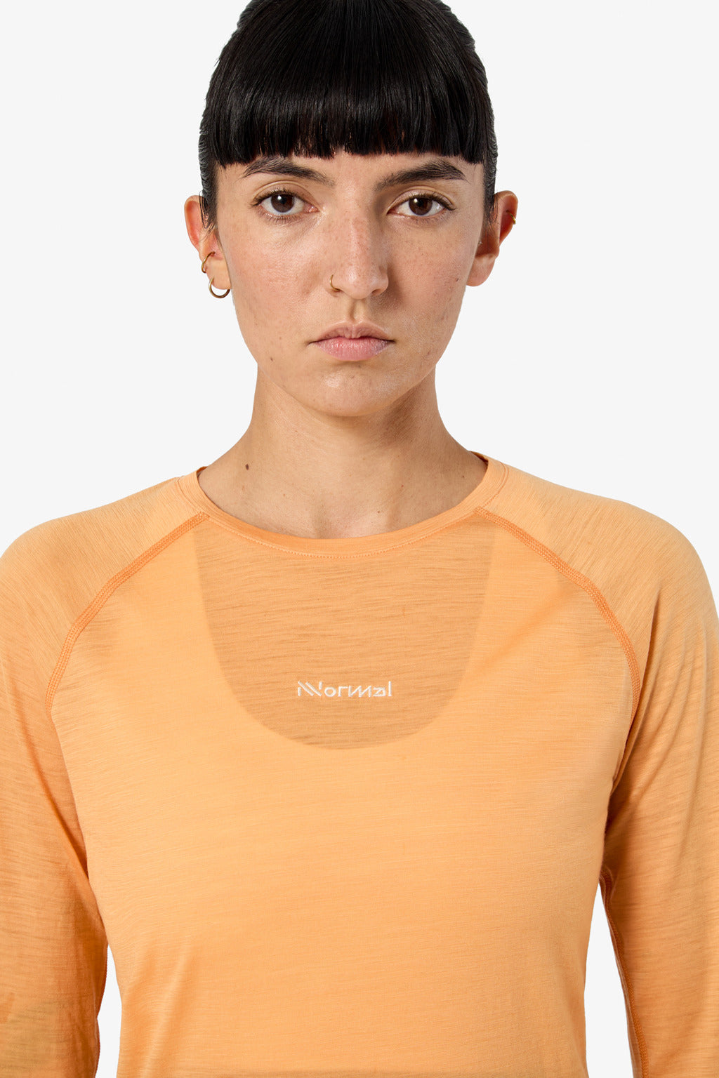 NNormal Merino Long Sleeve 02 W Orange  by Nnormal