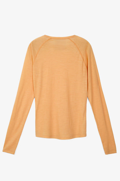 NNormal Merino Long Sleeve 02 W Orange  by Nnormal