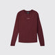 Merino Long Sleeve 02 W Burgundy