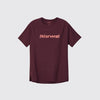 Race T-shirt 02 W Burgundy