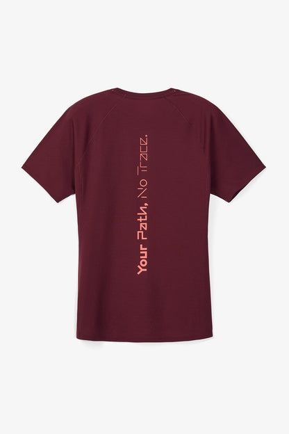 NNormal Race T-shirt 02 W Burgundy  by Nnormal