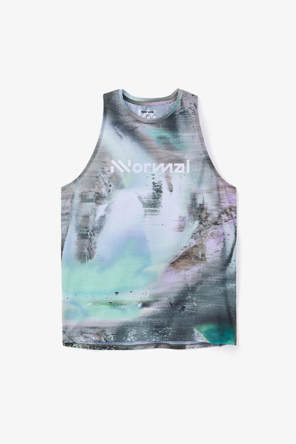 NNormal Race Tank W Nature AI Print  by Nnormal