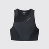 Trail Crop Top W Black