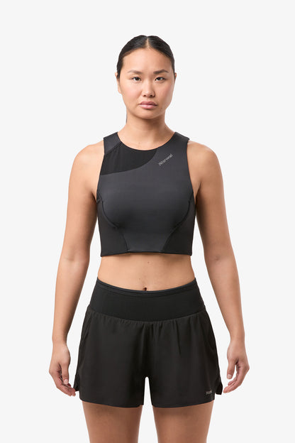 NNormal Trail Crop Top W Black  by Nnormal