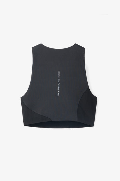 NNormal Trail Crop Top W Black  by Nnormal