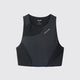 Trail Crop Top W Black