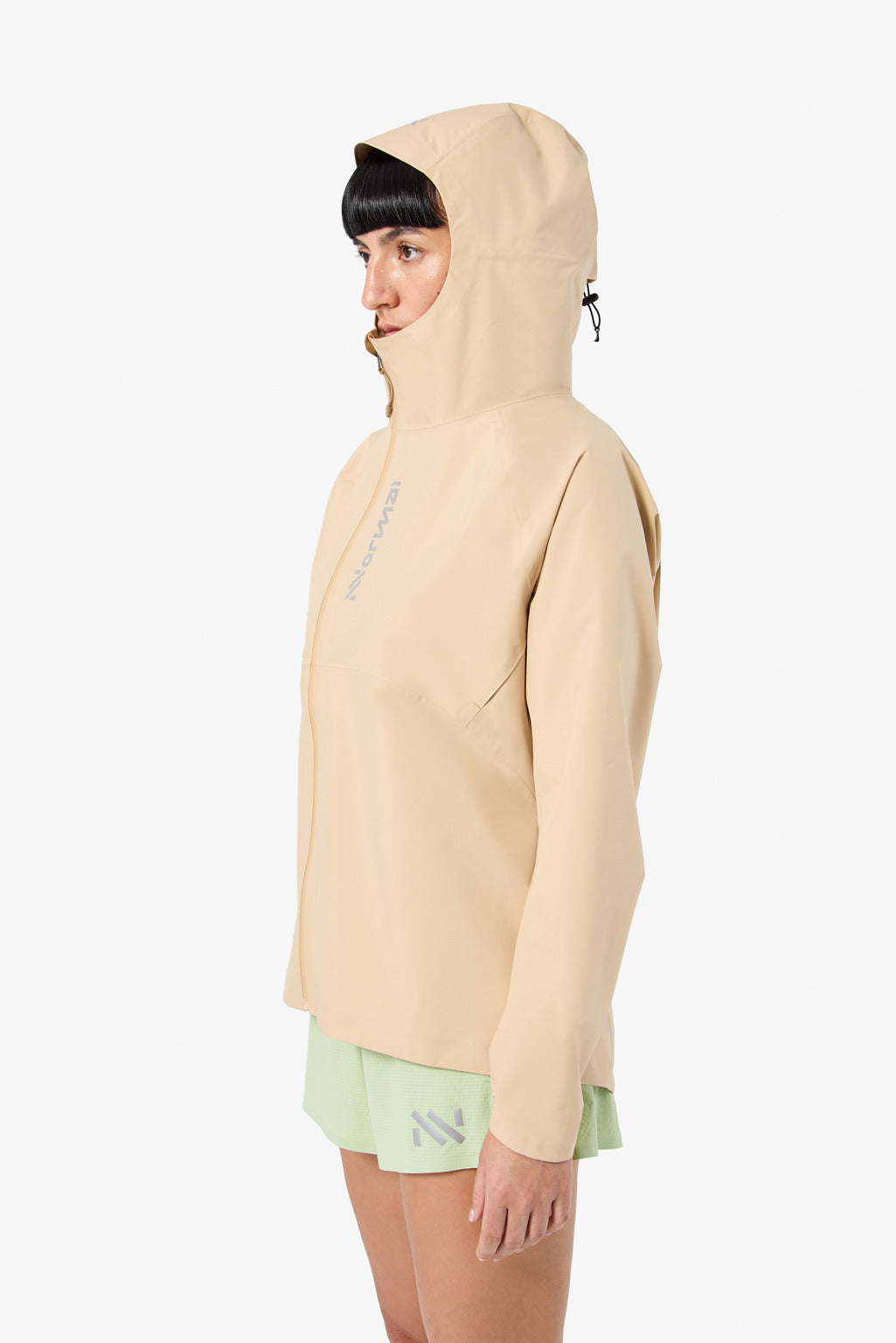 NNormal Trail Rain Jacket 02 W Beige  by Nnormal