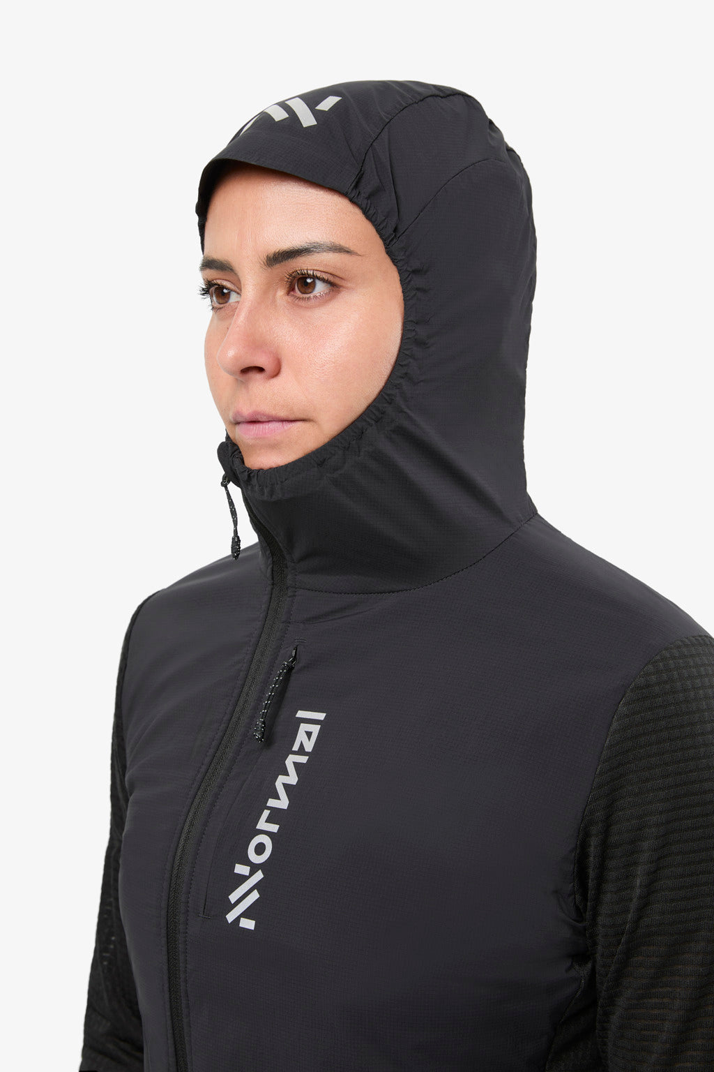 NNormal Tech Hoodie W Black  by Nnormal