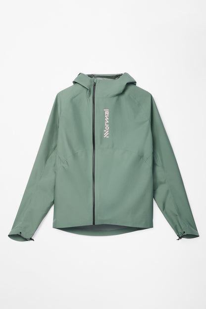 NNormal Trail Rain Jacket W Green  by Nnormal