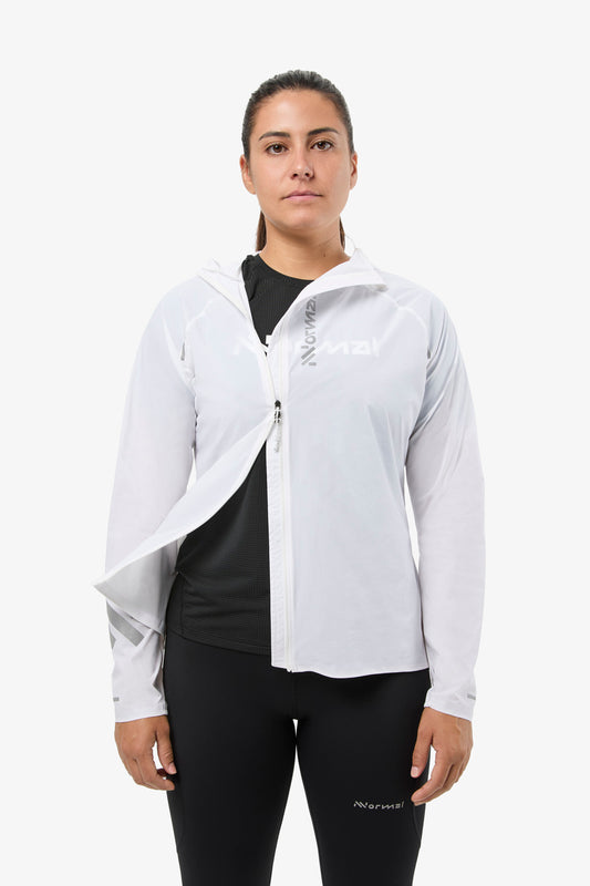 NNormal Trail Wind Jacket W White  by Nnormal
