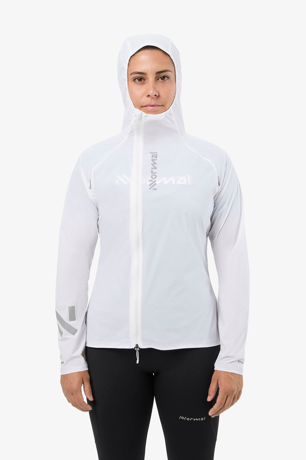 NNormal Trail Wind Jacket W White  by Nnormal