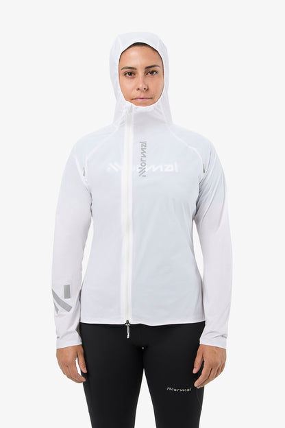 NNormal Trail Wind Jacket W White  by Nnormal