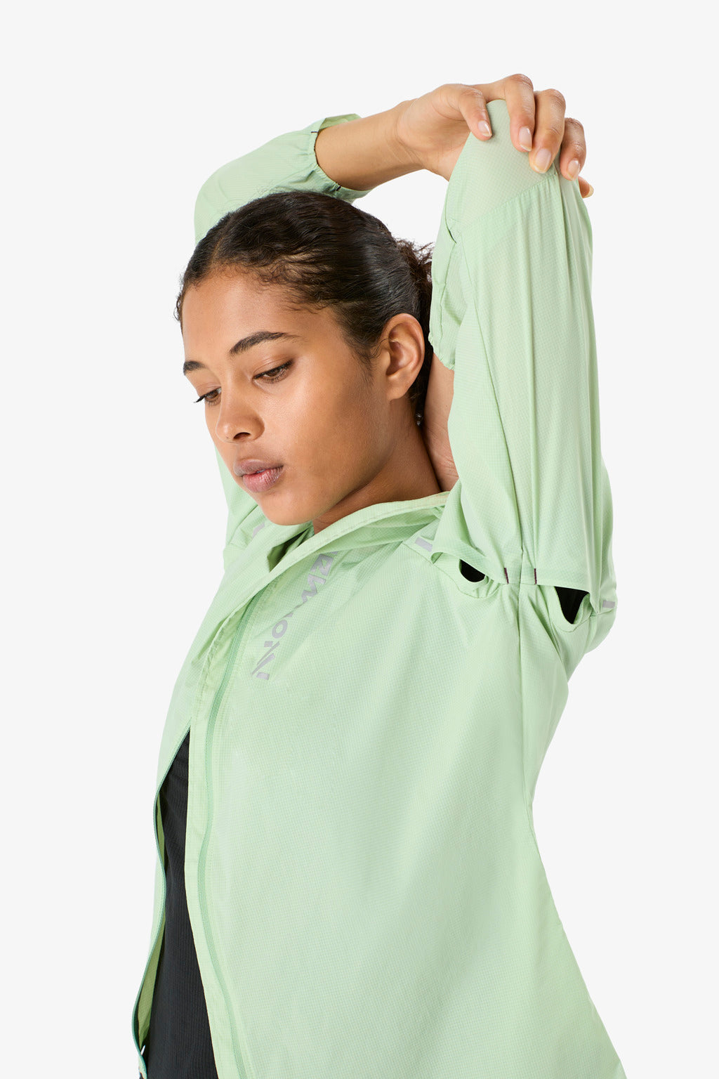 NNormal Trail Wind Jacket W Light Green  by Nnormal