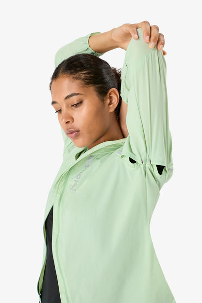 NNormal Trail Wind Jacket W Light Green  by Nnormal