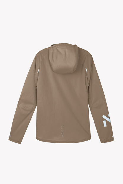 NNormal Trail Wind Jacket W Light Brown  by Nnormal