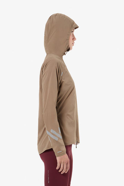 NNormal Trail Wind Jacket W Light Brown  by Nnormal