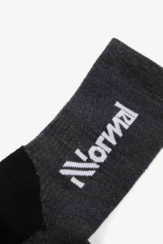 NNormal Merino Sock Black  by Nnormal