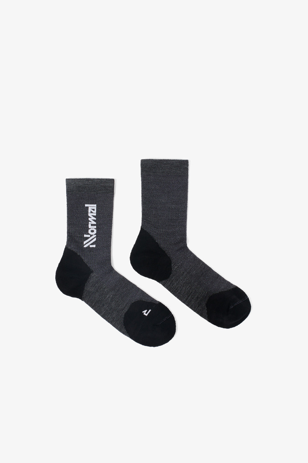 NNormal Merino Sock Black  by Nnormal