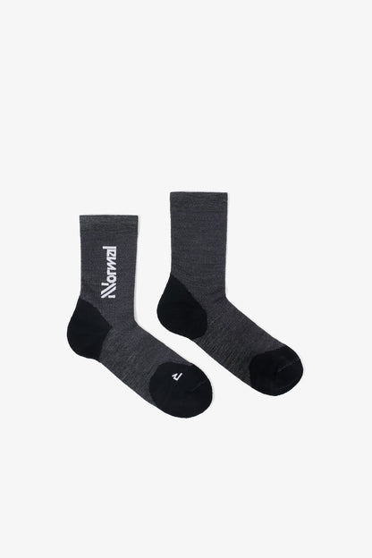 NNormal Merino Sock Black  by Nnormal