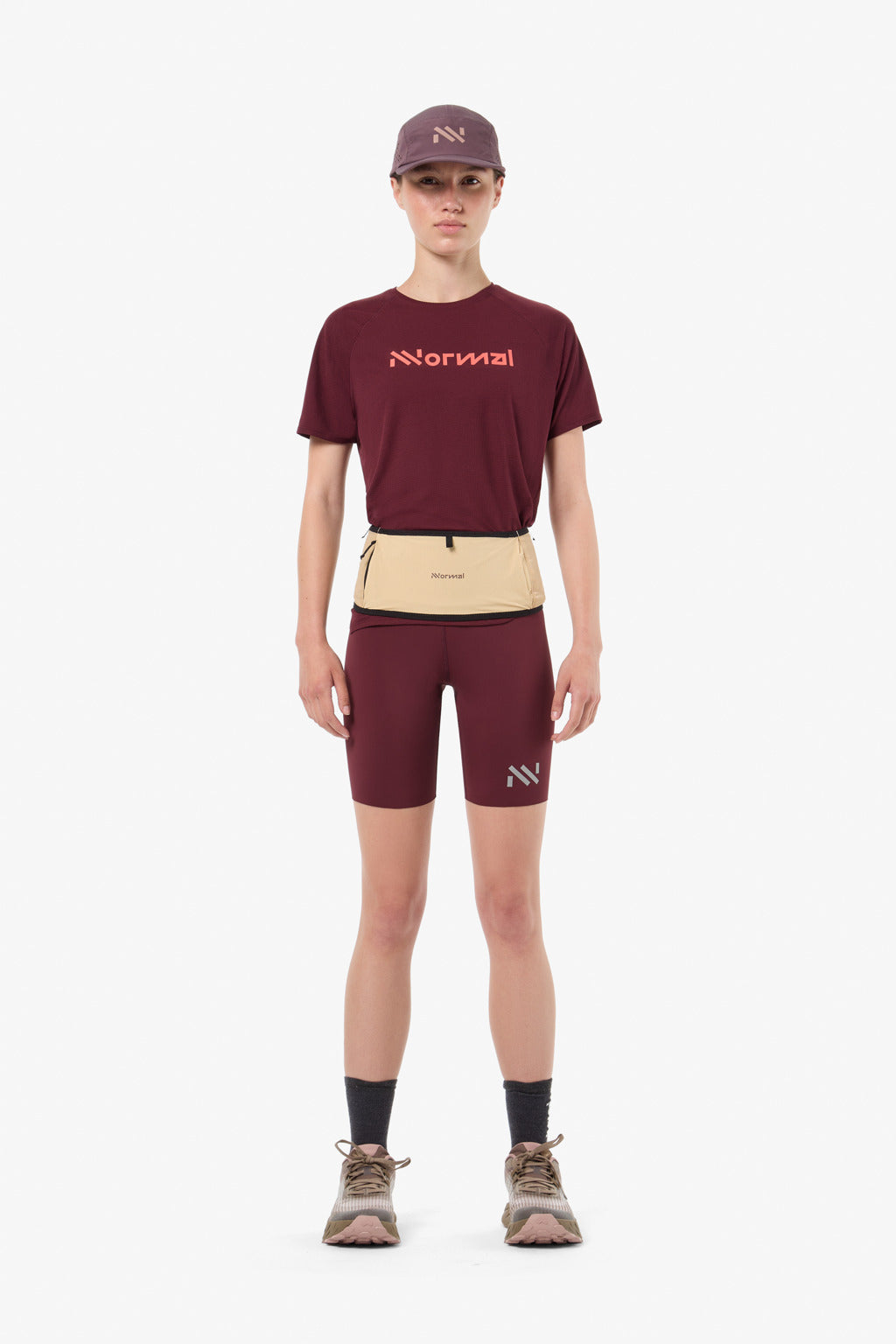 NNormal Trail Run Belt Beige  by Nnormal
