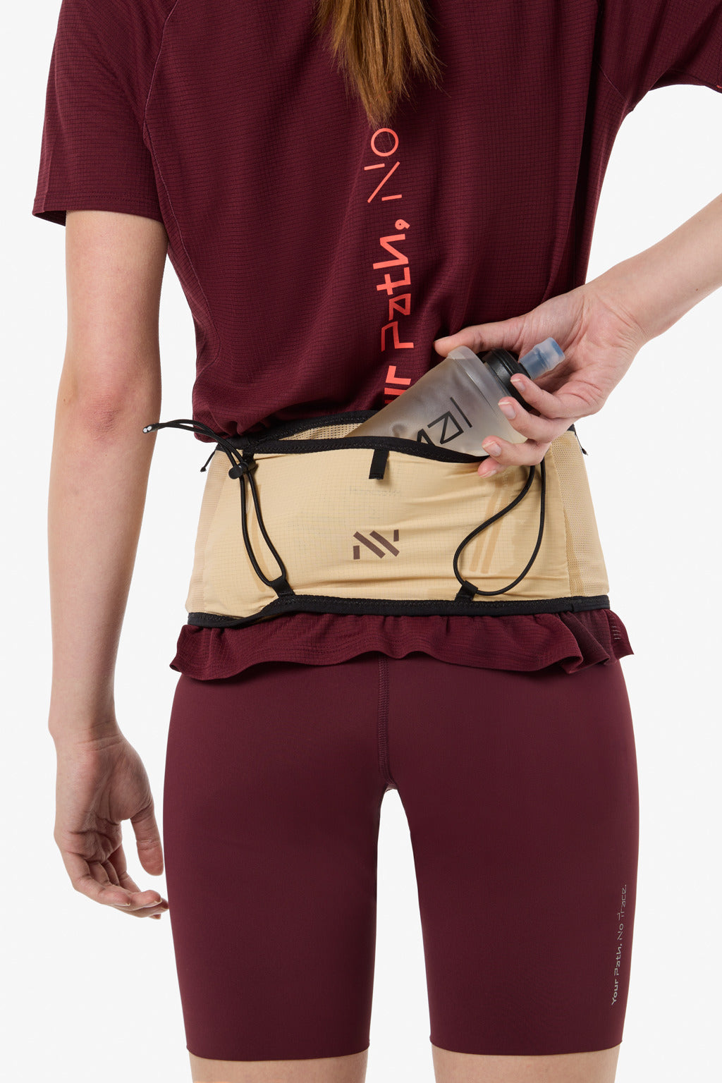 NNormal Trail Run Belt Beige  by Nnormal