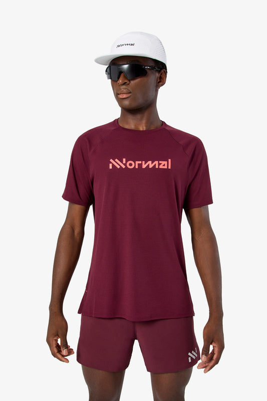 NNormal Race T-shirt 02 Burgundy  by Nnormal