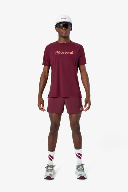 NNormal Race T-shirt 02 Burgundy  by Nnormal
