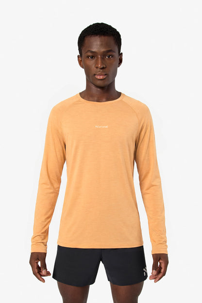 NNormal Merino Long Sleeve 02 Orange  by Nnormal