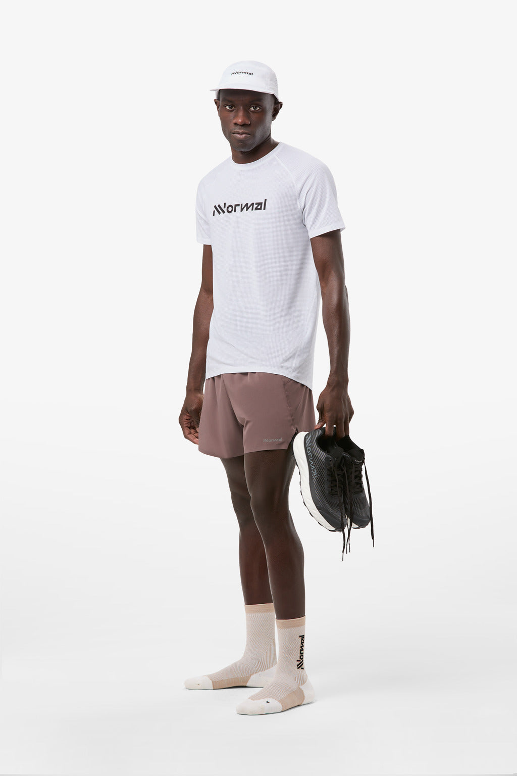 NNormal Race T-Shirt NN White  by Nnormal