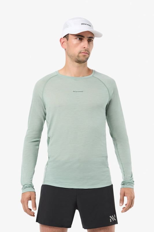 NNormal Merino Long Sleeve 02 Green  by Nnormal