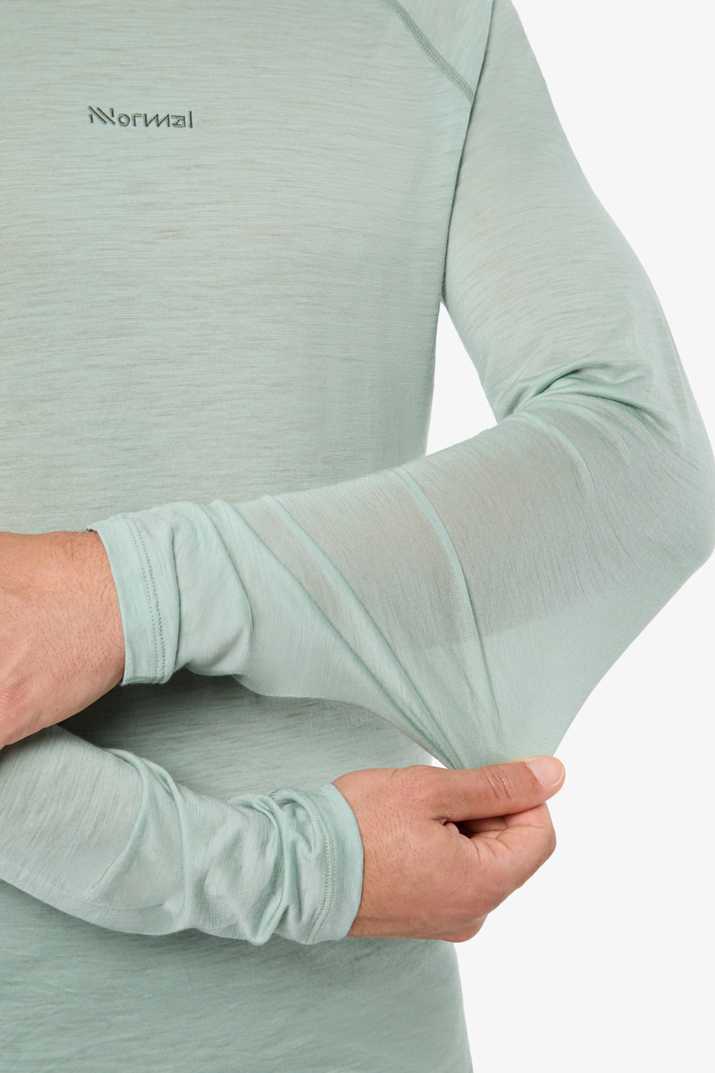 NNormal Merino Long Sleeve 02 Green  by Nnormal
