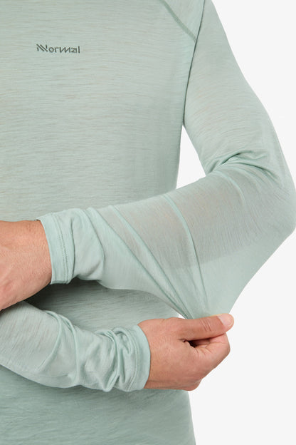 NNormal Merino Long Sleeve 02 Green  by Nnormal