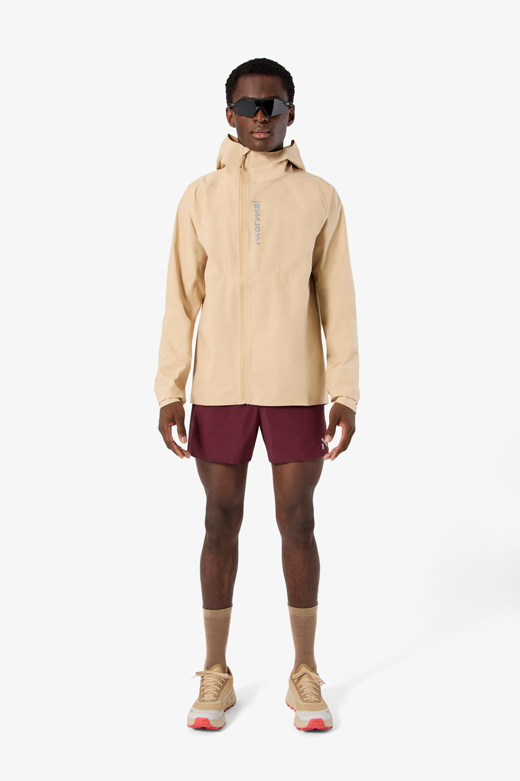 NNormal Trail Rain Jacket 02 Beige  by Nnormal