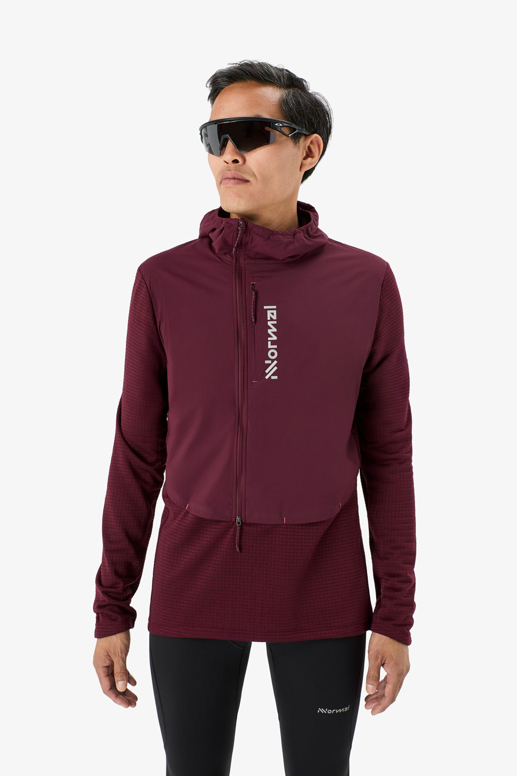 NNormal Tech Hoodie Port Vermut  by Nnormal