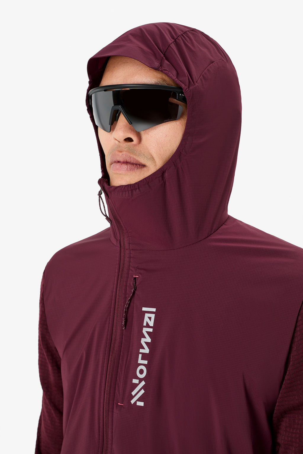 NNormal Tech Hoodie Port Vermut  by Nnormal