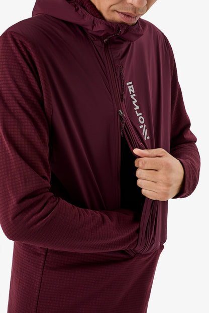 NNormal Tech Hoodie Port Vermut  by Nnormal