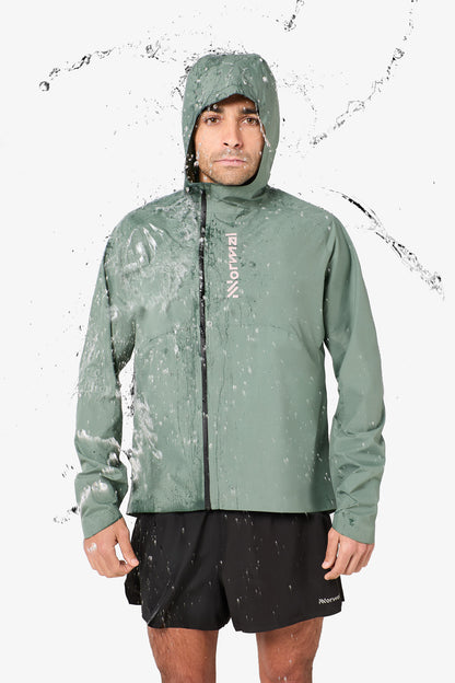 NNormal Trail Rain Jacket Green  by Nnormal