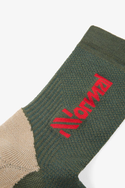 NNormal Merino Sock Green  by Nnormal