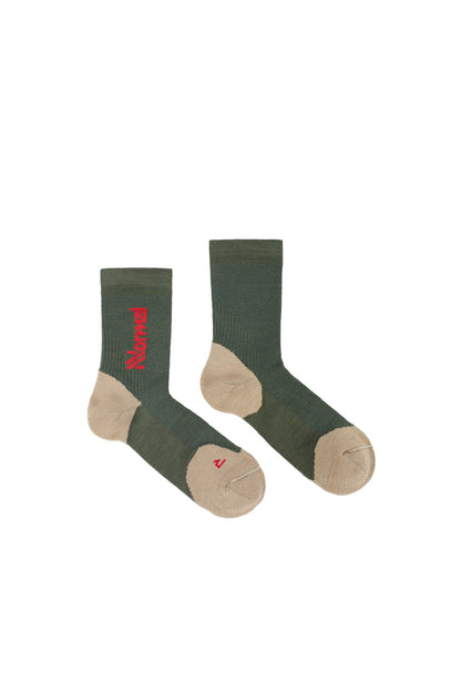 NNormal Merino Sock Green  by Nnormal